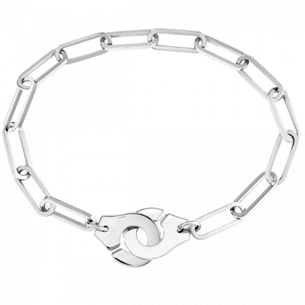 Bracelet Menottes dinh van R15 Platine - 23,5 cm