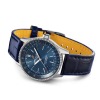 Montre Breitling NAVITIMER AUTOMATIC 35 Cadran Bleu Bracelet Cuir Bleu