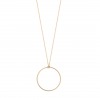 Collier Ginette NY Baby Circle Or Rose