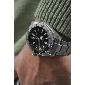 Montre Occasion SEIKO Prospex Automatic Diver's 200m cadran noir bracelet acier