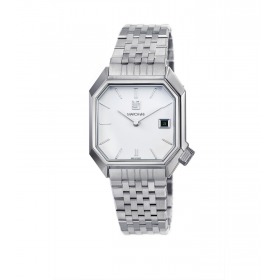 Montre MARCH LA.B Mansart Automatique Cadran White Date Bracelet Acier