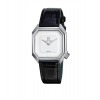 Montre MARCH LA.B Mansart Automatique Cadran White Bracelet Alligator Noir