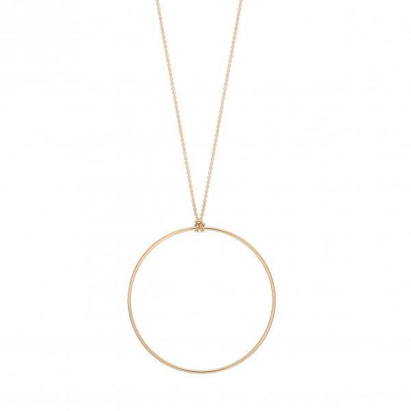 Collier Ginette NY Circle Or Rose