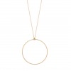 Collier Ginette NY Circle Or Rose