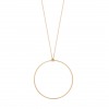 Collier Ginette NY Circle Or Rose