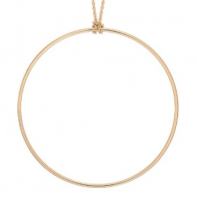 Collier Ginette NY Circle Or Rose