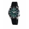 Montre MARCH LA.B Bonzer Electrique Cadran Forest Bracelet Silicone Noir