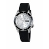Montre MARCH LA.B Bonzer Électrique Cadran White Bracelet Silicone Noir