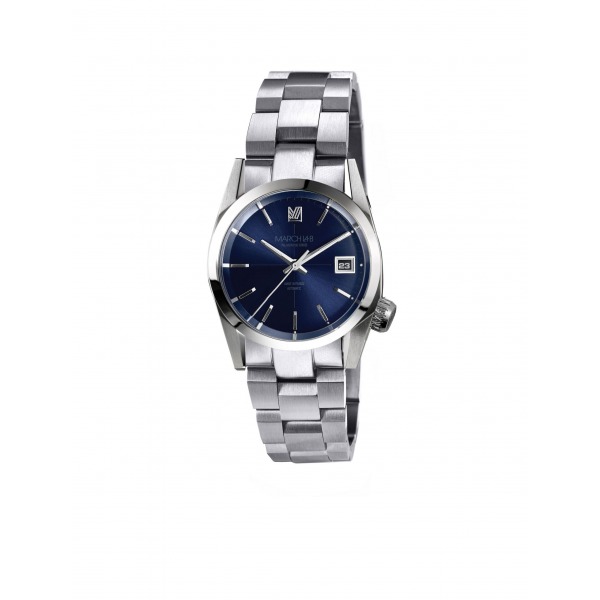 Montre MARCH LA.B AM69 Automatique Cadran Navy Bracelet Acier