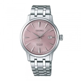 Montre Femme Seiko Presage Automatique Cadran Rose Clair