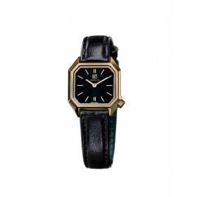 Montre MARCH LA.B Lady Mansart Electrique Cadran Supreme Bracelet Chevreau noir
