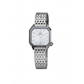 Montre MARCH LA.B Dandy Mansart Electrique Cadran White Bracelet Acier