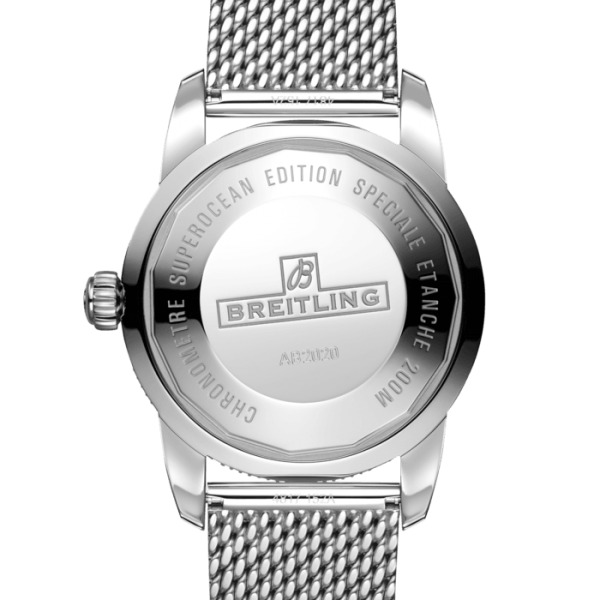 Montre Breitling Superocean Héritage 46 mm Vert bracelet Acier