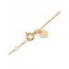 Bracelet Morganne Bello Or Jaune Coussin Onyx