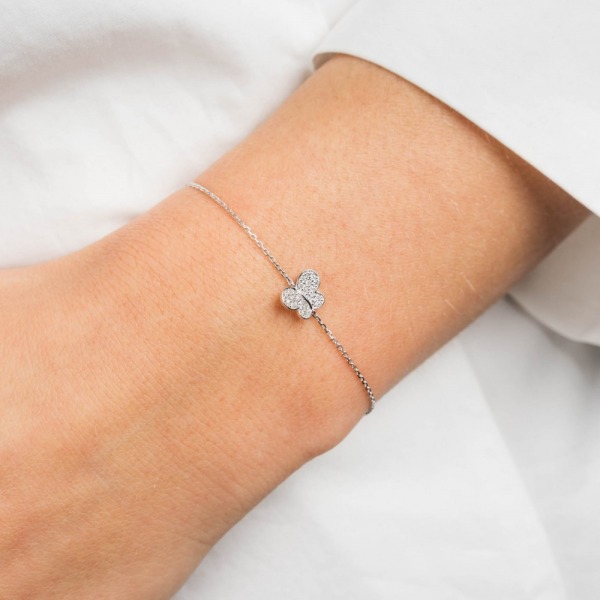 Bracelet Morganne Bello Or Blanc Et Diamants