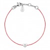 Bracelet Redline NOIS COEUR 1 Diamant 0.05 ct argent