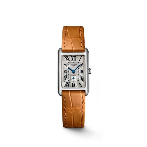 Montre Longines DolceVita Cadran Argenté Bracelet Cuir