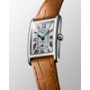 Montre Longines DolceVita Cadran Argenté Bracelet Cuir