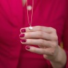 One More Eolo collier or rose et nacre