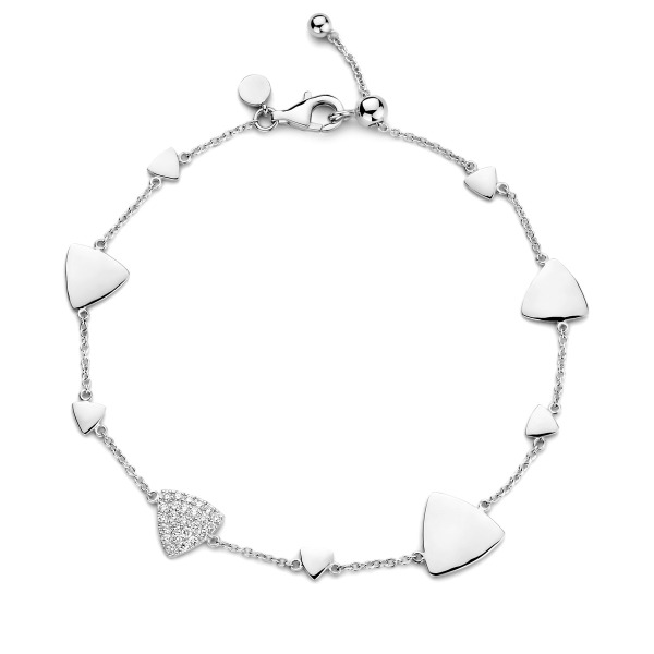 One More Eolo bracelet or blanc et diamants