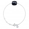 Bracelet Morganne Bello Friandise Coussin Or Blanc Onyx