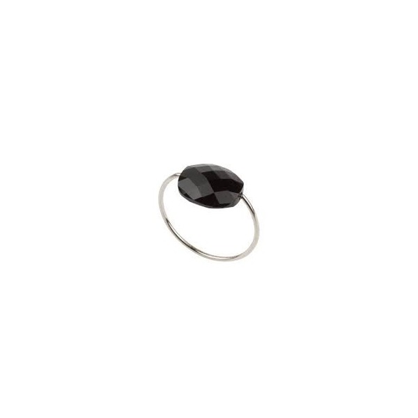 Bague Morganne Bello Friandise Coussin Or Blanc Onyx