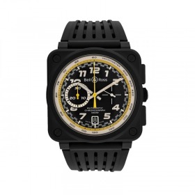 Montre Occasion Bell & Ross BR0394-RS20 42 mm bracelet Caoutchouc Edition Limitée