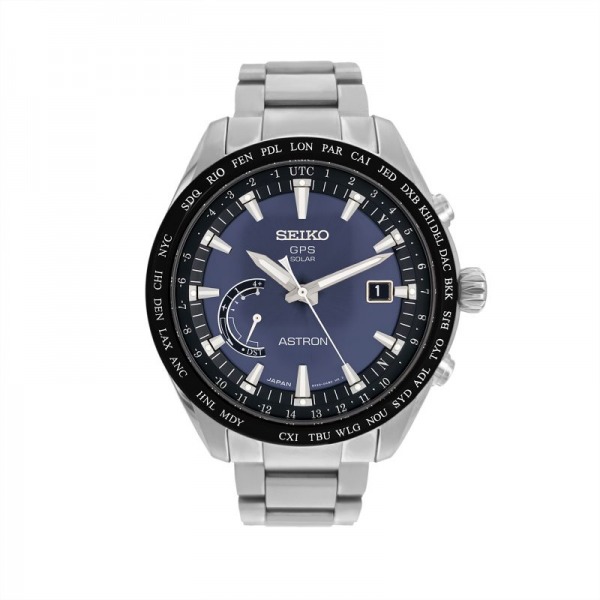 Montre Occasion Seiko Astron quartz mouvement solaire bracelet acier