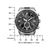 Montre CITIZEN Eco-drive cadran noir bracelet acier