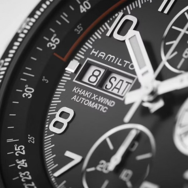 Montre Hamilton Khaki Aviation X-Wind Auto Chrono 45 MM