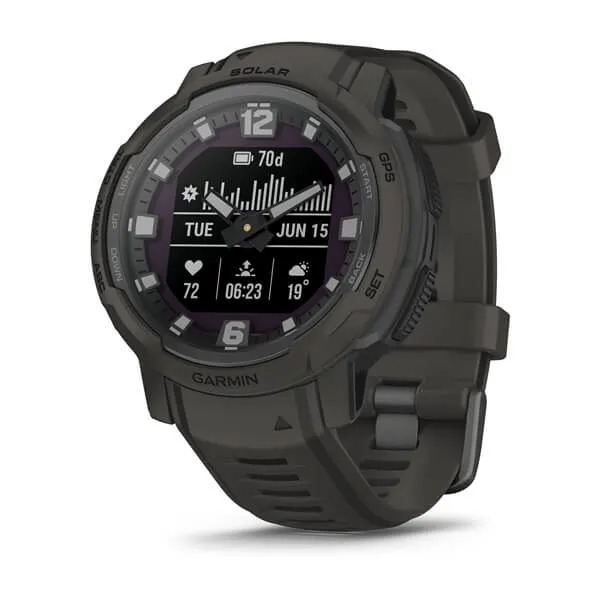 Montre Garmin Instinct Crossover Graphite Édition Solar