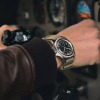 Montre Longines Pilot Majetek Cadran Noir Bracelet Synthétique