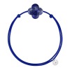 Bracelet Morganne Bello Friandise Trèfle Cordon Bleu Roi Lapis-Lazuli