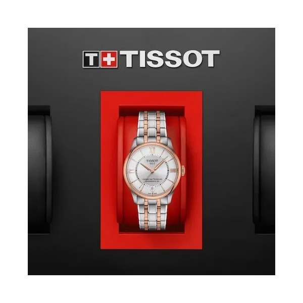 Montre Tissot Chemin des Tourelles Powermatic 80 Lady Bracelet Acier inoxydable 316L