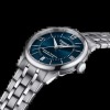 Montre Tissot Chemin des Tourelles Powermatic 80 Cadran Bleu Lady Bracelet Acier