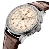 Montre Breitling Premier B01 Chronographe 42 Cadran Crème Bracelet Cuir