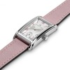 Montre Hamilton American Classic Ardmore Quartz Cadran Argenté Bracelet Cuir Rose