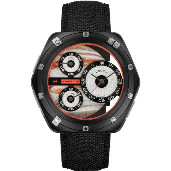 Montre Hamilton American Classic ODC X-03 Auto Cadran Bicolor Bracelet Textile