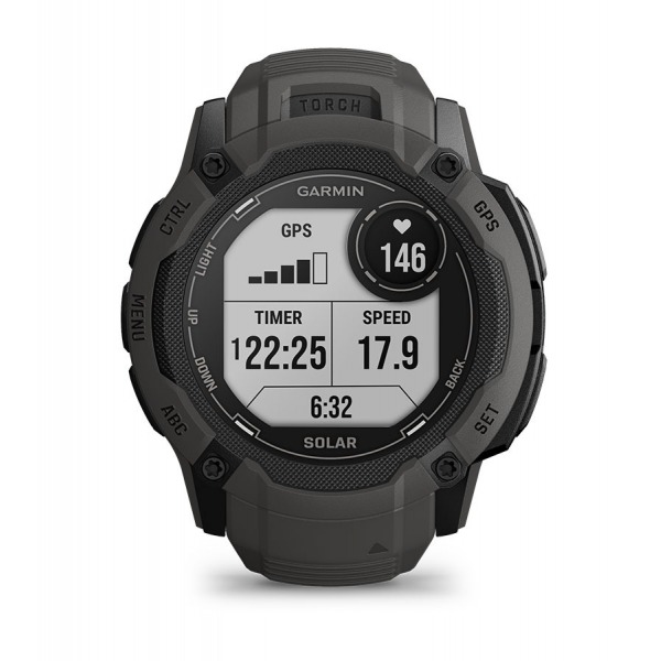 Montre Garmin Instinct 2X Solar Graphite