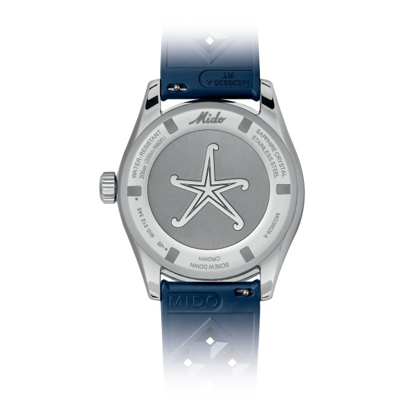 Montre Mido Ocean Star Decompression WorldTimer Cadran Bleu