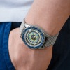 Montre Mido Ocean Star Decompression WorldTimer Cadran Bleu