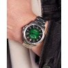 Montre Norqain Independence 40mm Green Gradient Bracelet Acier