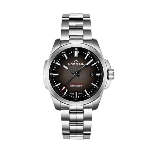 Montre Norqain Independence 40mm Brown Gradient Bracelet Acier