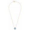 Collier Morganne Bello Victoria Or Jaune Diamants et Topaze