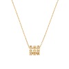 Collier Dinh Van Pulse Or Jaune et diamants
