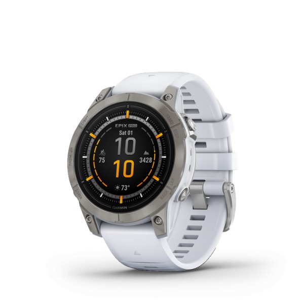 Montre Garmin EPIX Gen 2 Sapphire Titane Black DLC Bracelet Cuir