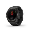 Montre Garmin Epix (Gen 2 Pro) 51mm Sapphire Carbon Gray DLC Titane Bracelet Noir