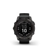 Montre Garmin Fenix 7 Pro Sapphire Solar Edition Carbone Gris DLC Titane Bracelet Noir