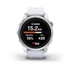 Montre Garmin Epix™ (Gen 2 Pro) 42mm Standart Edition Gray Bracelet Blanc