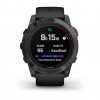 Montre Garmin Fenix 7x Pro Solar Edition Gray Bracelet Noir